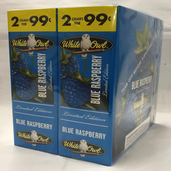 White Owl-Blue Raspberry